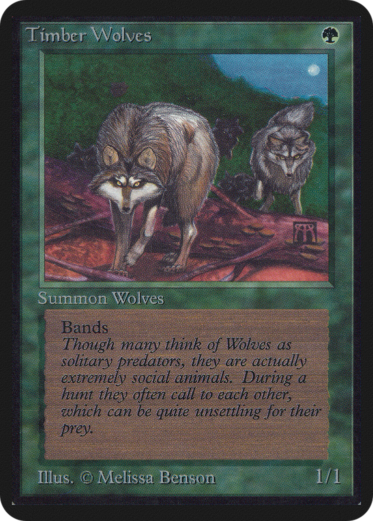 Timber Wolves (LEA-) - Limited Edition Alpha