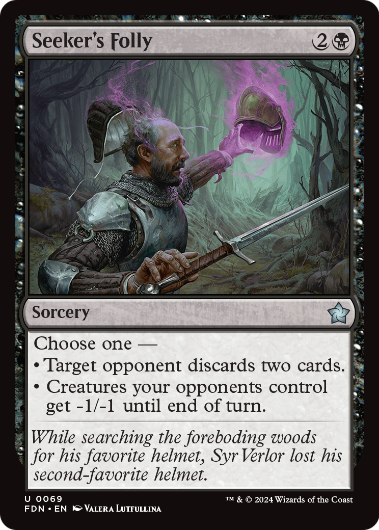 Seeker's Folly (FDN-069) - Foundations