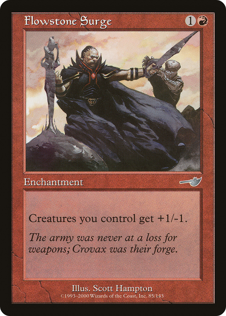 Flowstone Surge (NMS-085) - Nemesis Foil