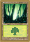 Forest (330) - 2002 Raphael Levy (7ED) (WCD-) - World Championship Decks 2002