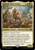 Gishath, Sun's Avatar (LCI-229) - The Lost Caverns of Ixalan Foil