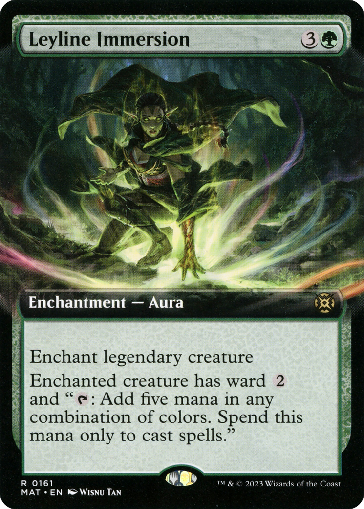 Leyline Immersion (Extended Art) (MAT-161) - March of the Machine: The Aftermath: (Extended Art)