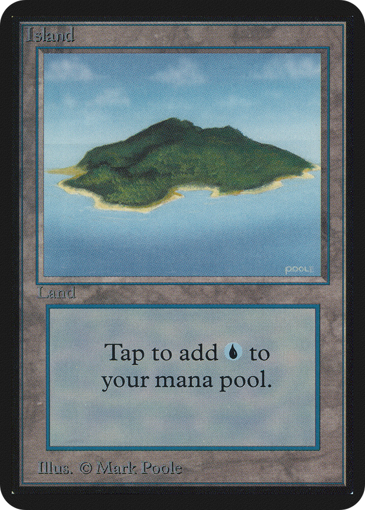 Island (B) (LEA-) - Limited Edition Alpha