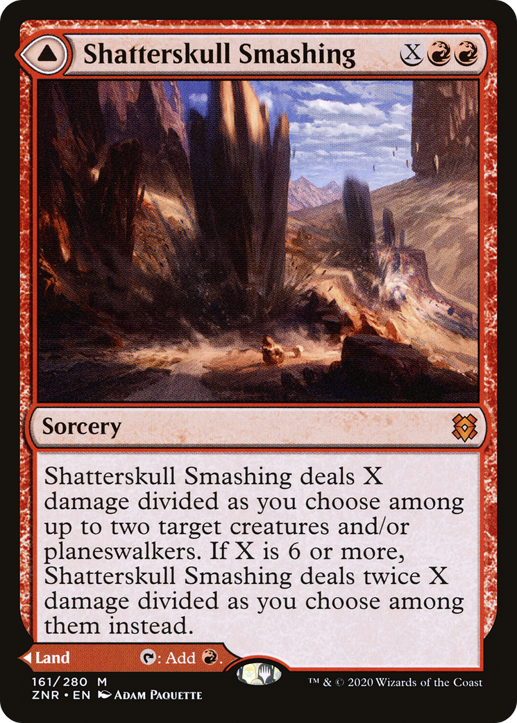 Shatterskull Smashing (ZNR-161) - Zendikar Rising Foil