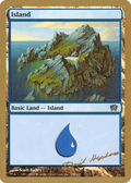 Island (338) - 2003 Dave Humpherys (8ED) (WCD-) - World Championship Decks 2003
