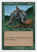 Trained Armodon (7ED-275) - 7th Edition Foil