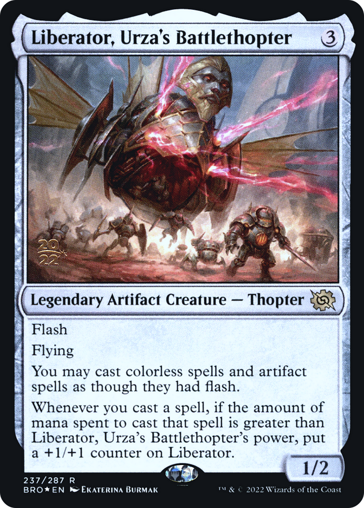 Liberator, Urza's Battlethopter (PRE-237) - The Brothers' War Promos Foil