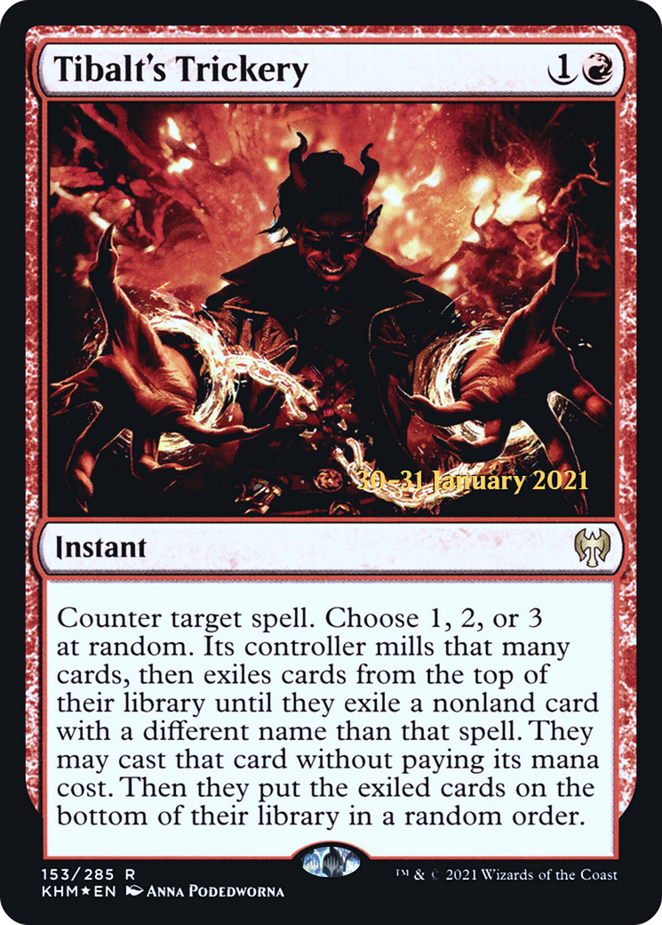 Tibalt's Trickery (PRE-153S) - Kaldheim Promos Foil