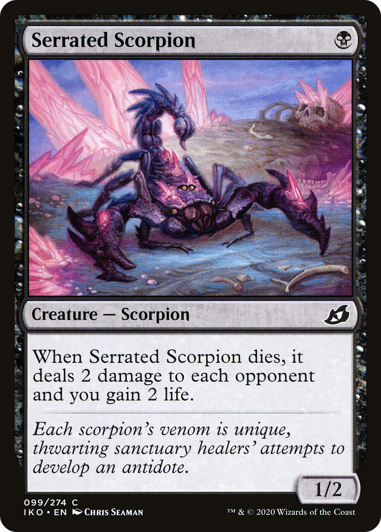 Serrated Scorpion (IKO-099) - Ikoria: Lair of Behemoths