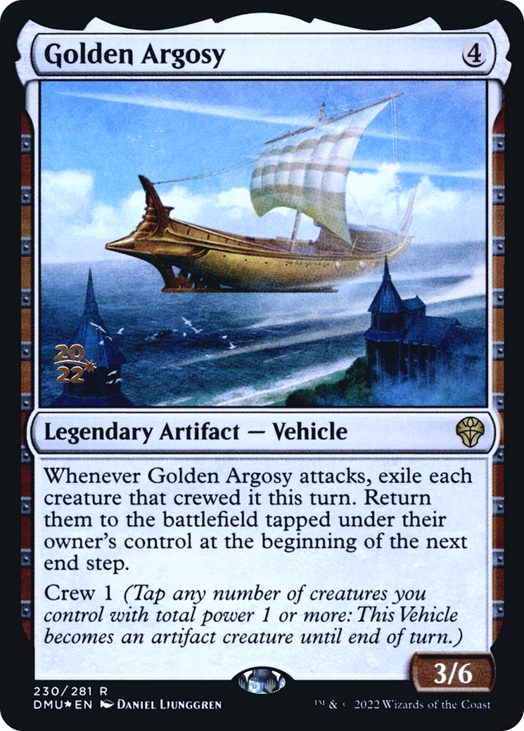 Golden Argosy (PRE-230) - Dominaria United Promos Foil