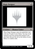 Magic Designer (UNK-) - Unknown Event