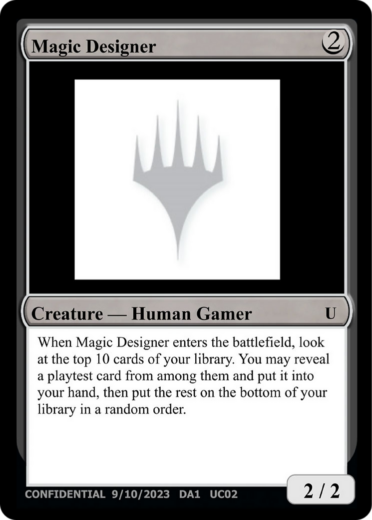 Magic Designer (UNK-) - Unknown Event