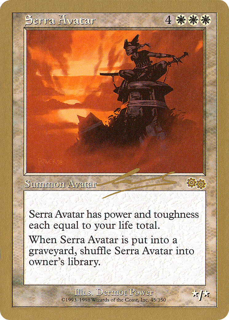Serra Avatar - 2000 Nicolas Labarre (USG) (WCD-) - World Championship Decks 2000