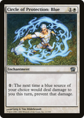 Circle of Protection: Blue (8ED-011) - 8th Edition Foil
