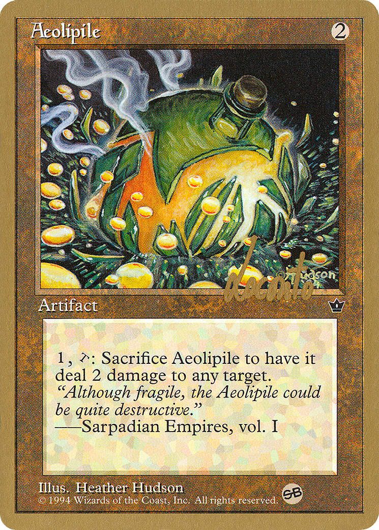 Aeolipile - 1996 Michael Loconto (FEM) (SB) (WCD-) - Pro Tour Collector Set