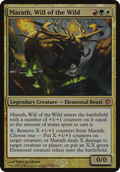 Marath, Will of the Wild (Commander 2013) (OVER-198) - Commander 2013 Oversized Foil