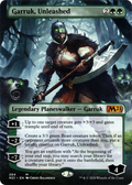 Garruk, Unleashed (Borderless) (M21-284) - Core Set 2021 (Borderless) Foil