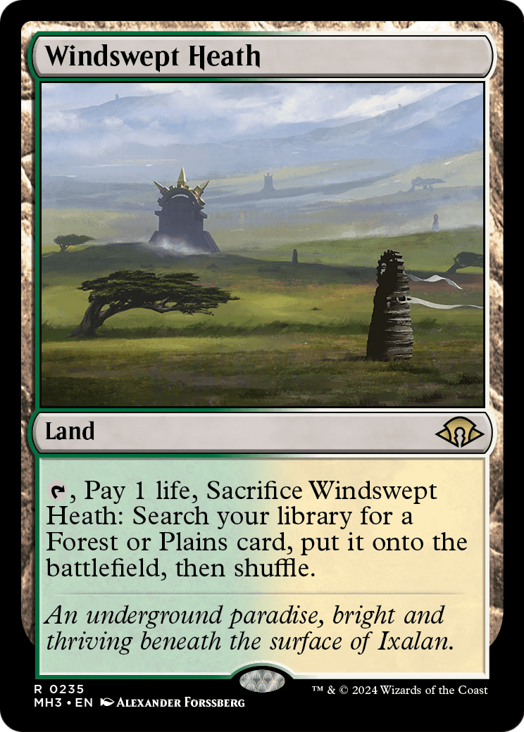 Windswept Heath (MH3-235) - Modern Horizons 3 Foil