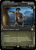 Synth Infiltrator (Showcase) (Surge Foil) (PIP-858) - Fallout: (Showcase) Foil