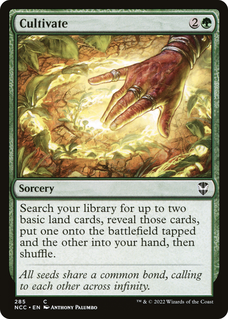 Cultivate (NCC-285) - New Capenna Commander