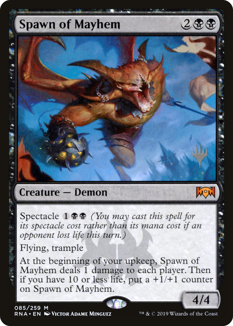 Spawn of Mayhem (PPIKO-085) - Ravnica Allegiance Promos