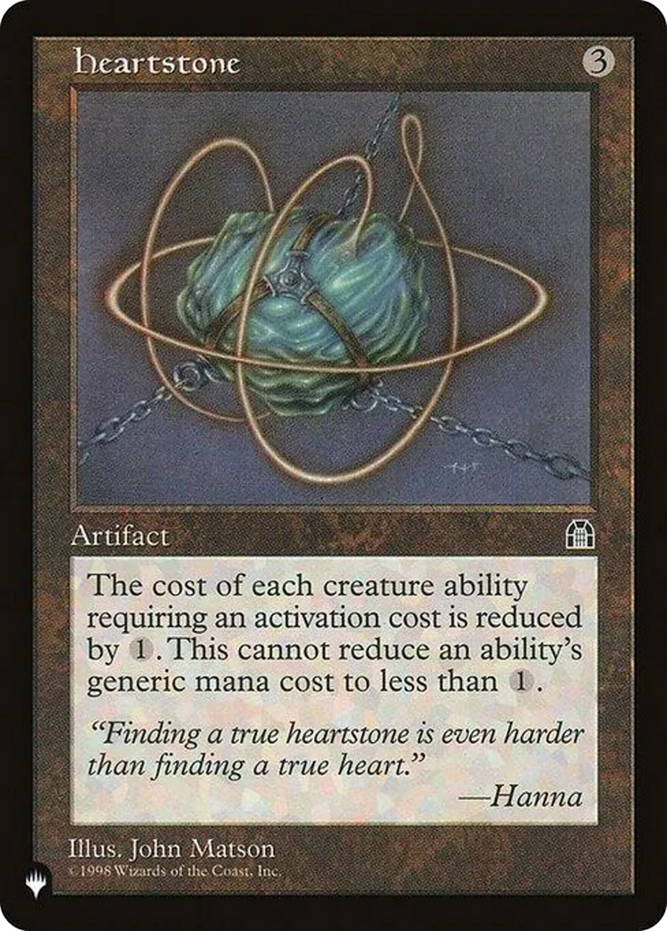 Heartstone (LIST-STH-134) - The List