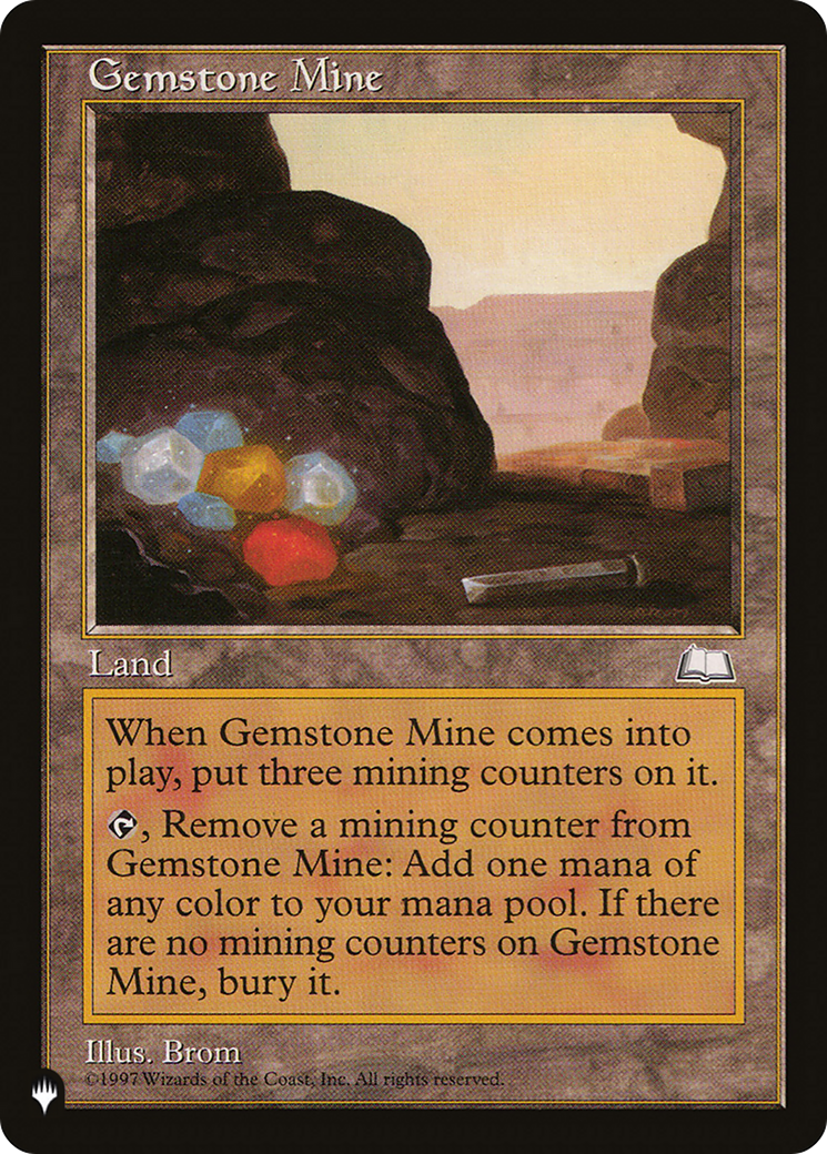Gemstone Mine (LIST-WTH-164) - The List