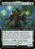 Shigeki, Jukai Visionary (Extended Art) (NEO-480) - Kamigawa: Neon Dynasty: (Extended Art, enchantment) Foil