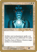 Aura of Silence - 1998 Brian Hacker (WTH) (SB) (WCD-) - World Championship Decks 1998