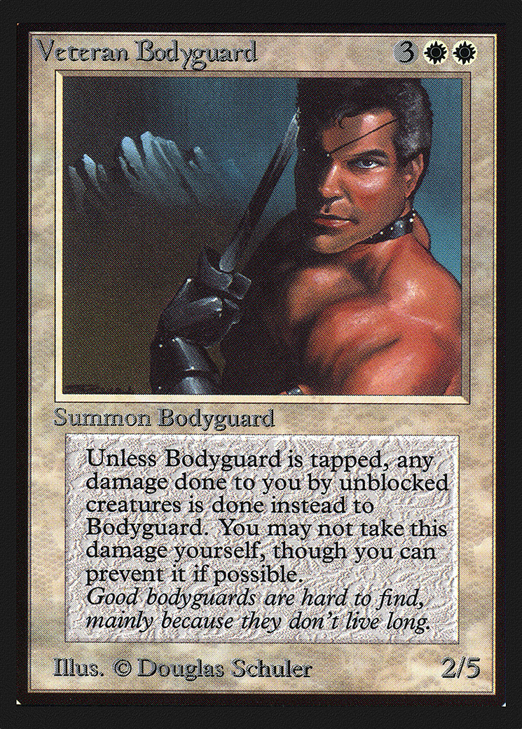 Veteran Bodyguard (IE) (IED-) - Intl. Collectors' Edition