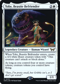 Toby, Beastie Befriender (PRE-035) - Duskmourn: House of Horror Promos Foil
