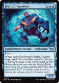 Fear of Impostors (DSK-057) - Duskmourn: House of Horror: (enchantment)