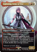 Lightning, Army of One (0320) (Borderless) (FIN-320) - FINAL FANTASY