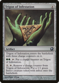 Trigon of Infestation (SOM-214) - Scars of Mirrodin Foil