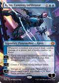 Kaito, Cunning Infiltrator (Borderless) (FDN-358) - Foundations