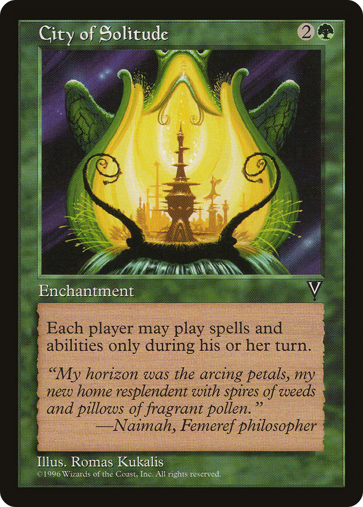 City of Solitude (VIS-) - Visions