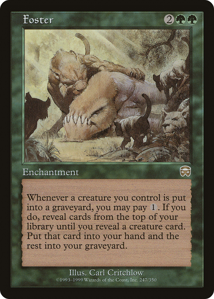 Foster (MMQ-247) - Mercadian Masques Foil