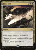 Utter End (PRE-210S) - Khans of Tarkir Promos Foil