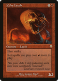 Ruby Leech (INV-161) - Invasion Foil