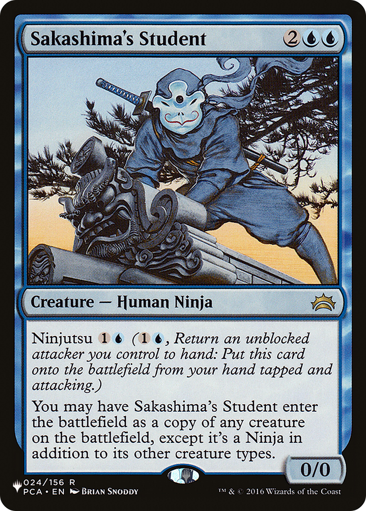 Sakashima's Student (LIST-PCA-24) - The List