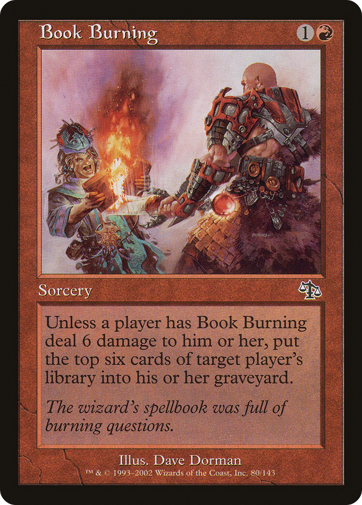Book Burning (JUD-080) - Judgment