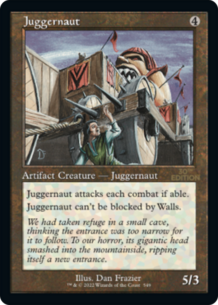 Juggernaut (Retro Frame) (30A-549) - 30th Anniversary Edition