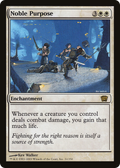 Noble Purpose (8ED-031) - 8th Edition Foil