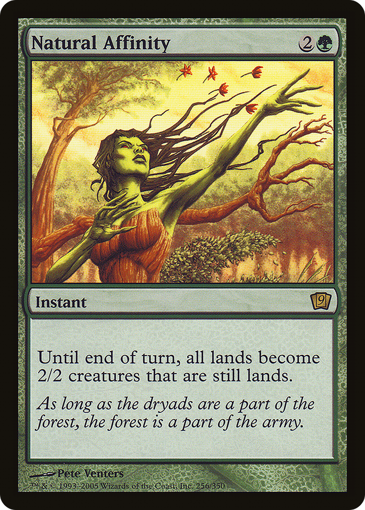 Natural Affinity (9ED-256) - 9th Edition Foil
