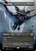 Dirge Bat (Showcase) (IKO-289) - Ikoria: Lair of Behemoths: (Showcase) (Borderless) Foil
