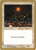 Armageddon - 1998 Brian Hacker (5ED) (SB) (WCD-) - World Championship Decks 1998