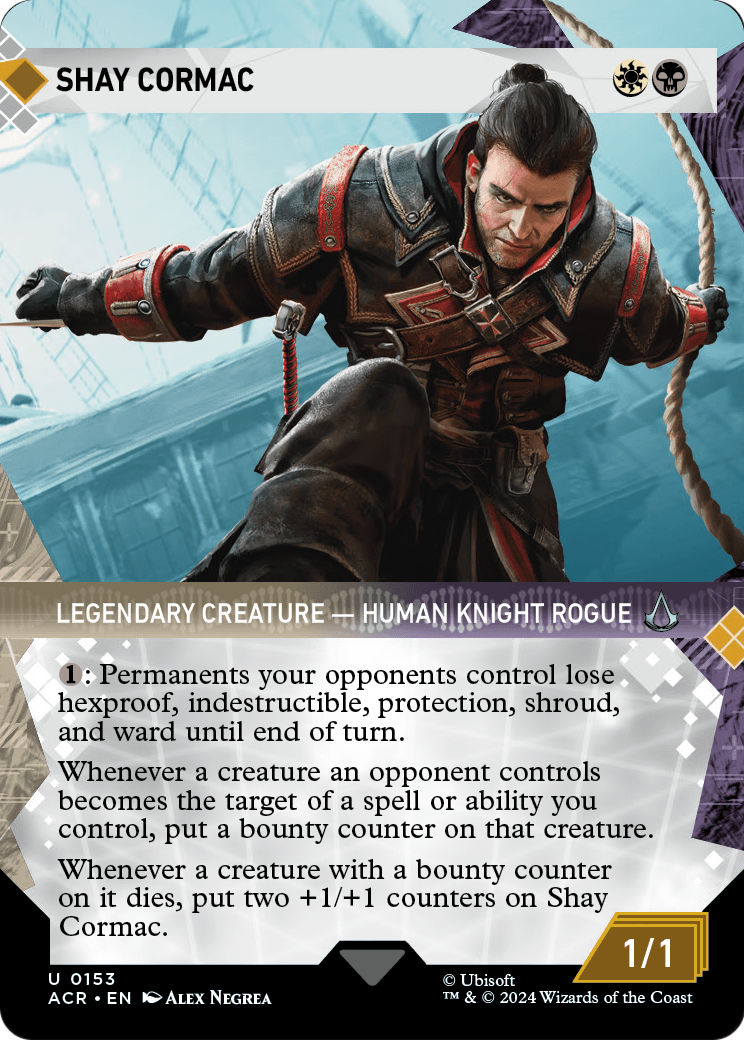Shay Cormac (Showcase) (ACR-153) - Assassin's Creed: (Showcase) (Borderless)