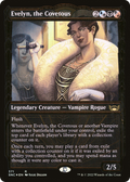 Evelyn, the Covetous (Gilded Foil) (SNC-371) - Streets of New Capenna: (Showcase) Foil
