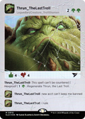 Thrun, the Last Troll (SLD-810) - Secret Lair Drop Series (Borderless)