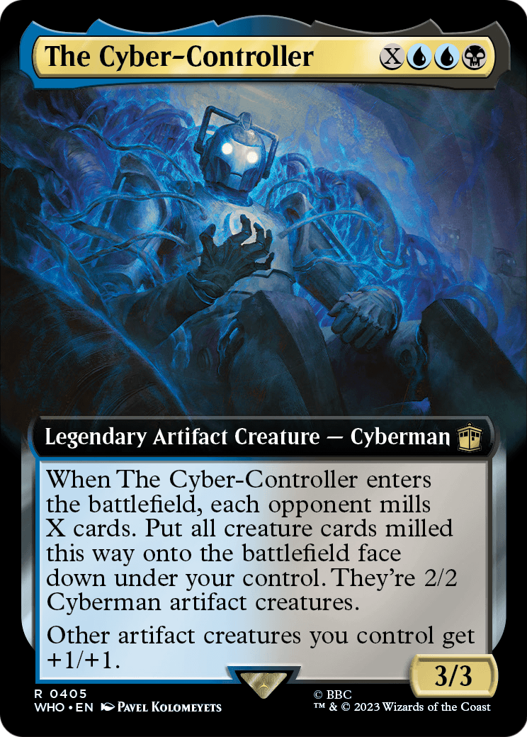 The Cyber-Controller (Extended Art) (WHO-405) - Doctor Who: (Extended Art)